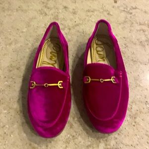 NWOT Sam Edelman Loraine Pink Loafers Size 13
